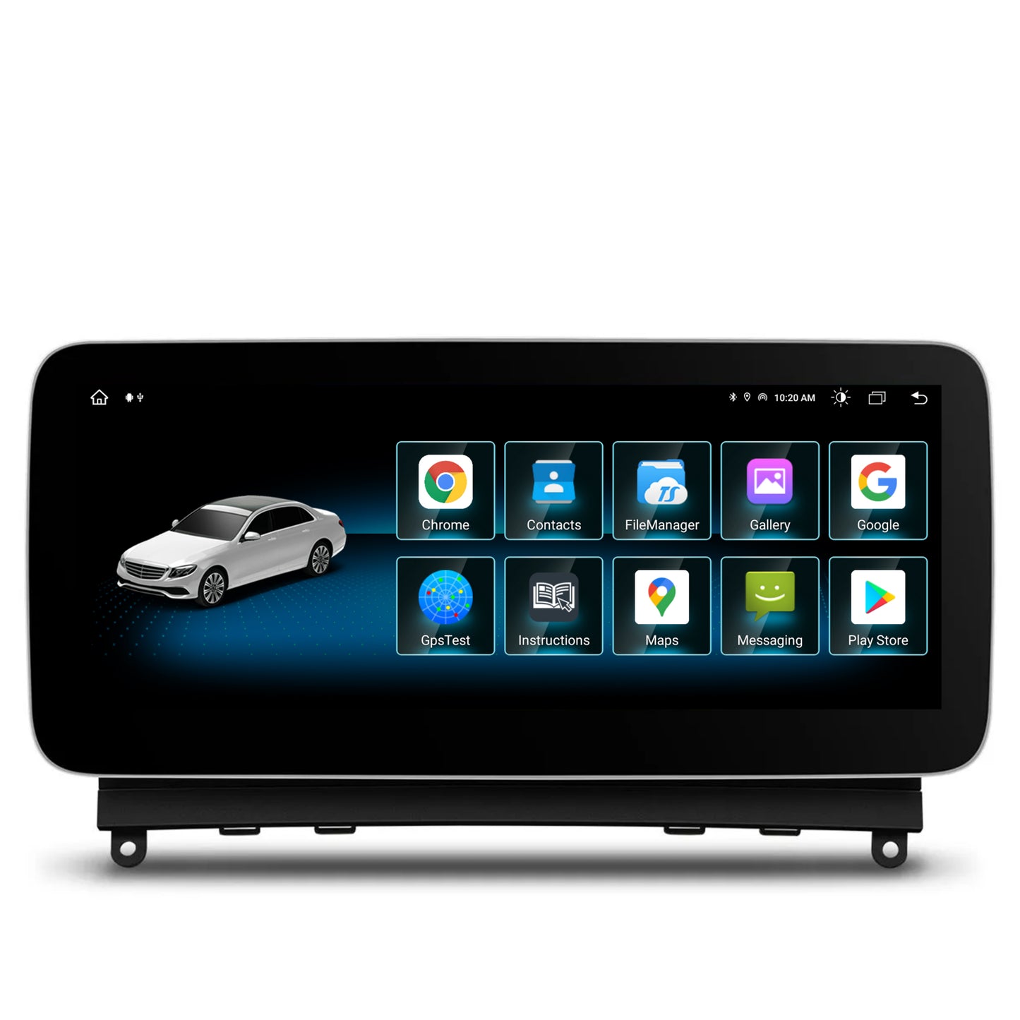 Navigatie Mercedes Benz C-Class W204 (2007-2010), NTG 4.0, Android 13, MB-Octacore, 8GB RAM + 256GB ROM, 12.3 Inch - AD-BGMB1000840+AD-BGRKITMB003