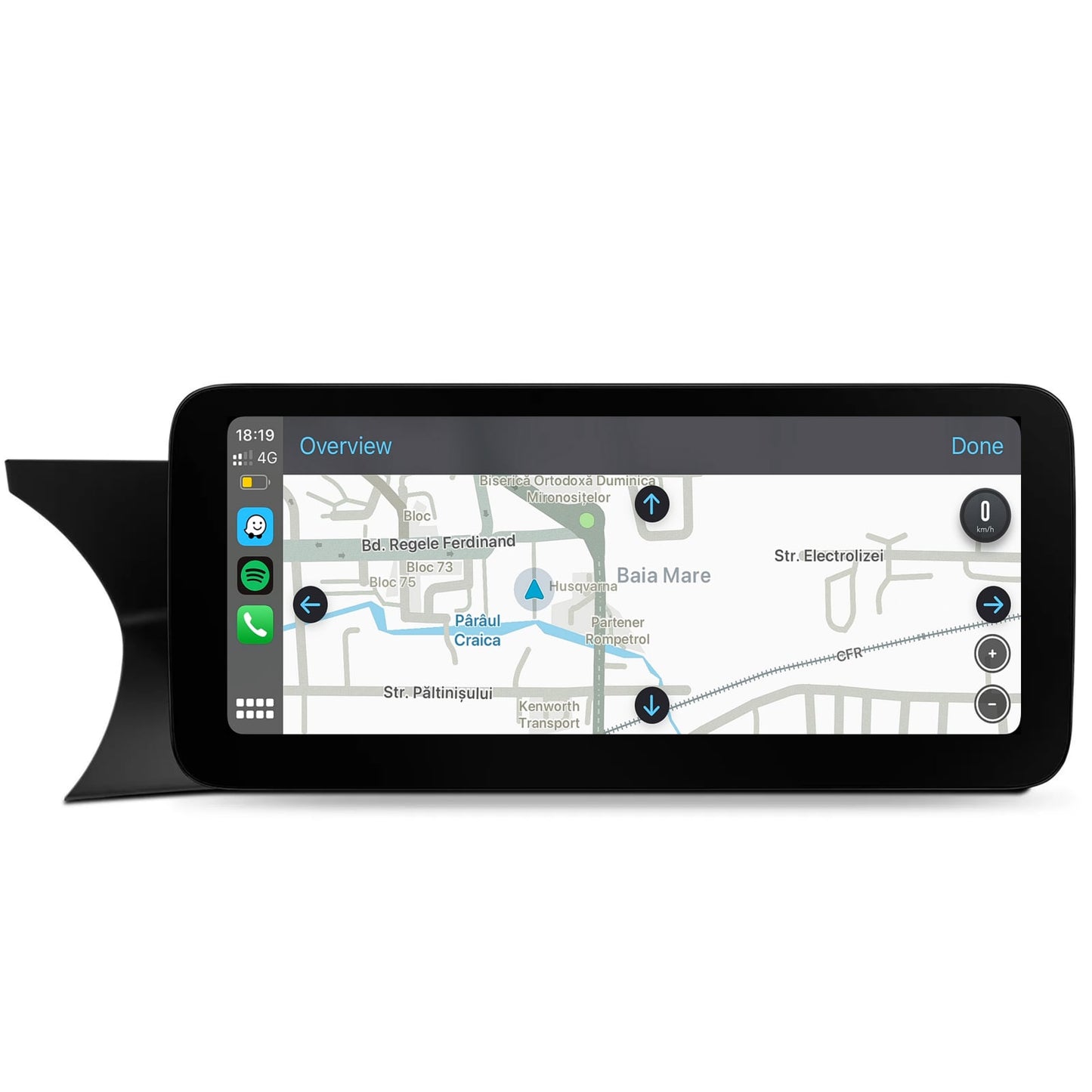 Navigatie Mercedes Benz C-Class W204 (2011-2014), NTG 4.5, Android 13, MB-Octacore, 4GB RAM + 64GB ROM, 12.3 Inch - AD-BGMB1200445+AD-BGRKITMB004