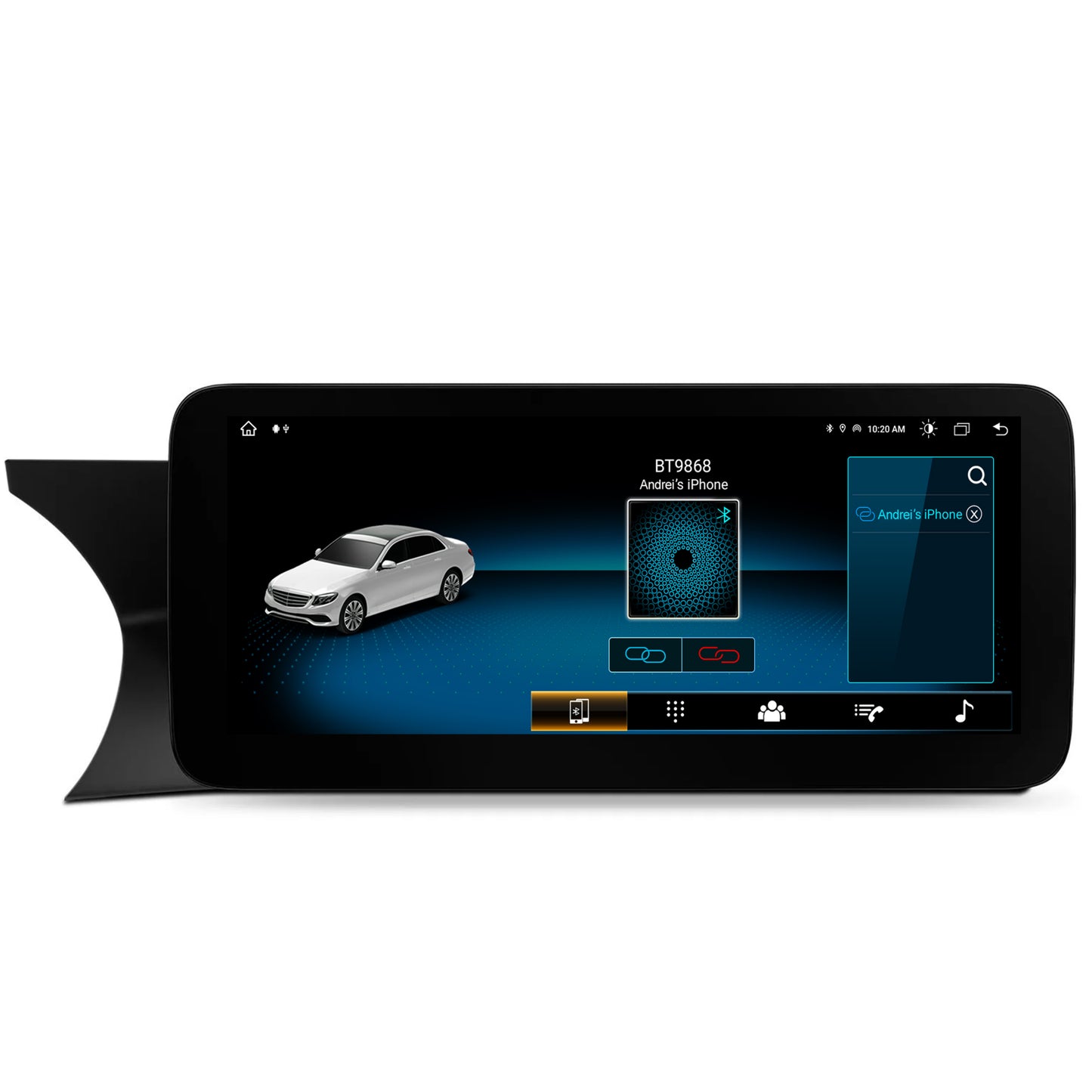 Navigatie Mercedes Benz C-Class W204 (2011-2014), NTG 4.5, Android 13, MB-Octacore, 8GB RAM + 256GB ROM, 12.3 Inch - AD-BGMB1200845+AD-BGRKITMB004