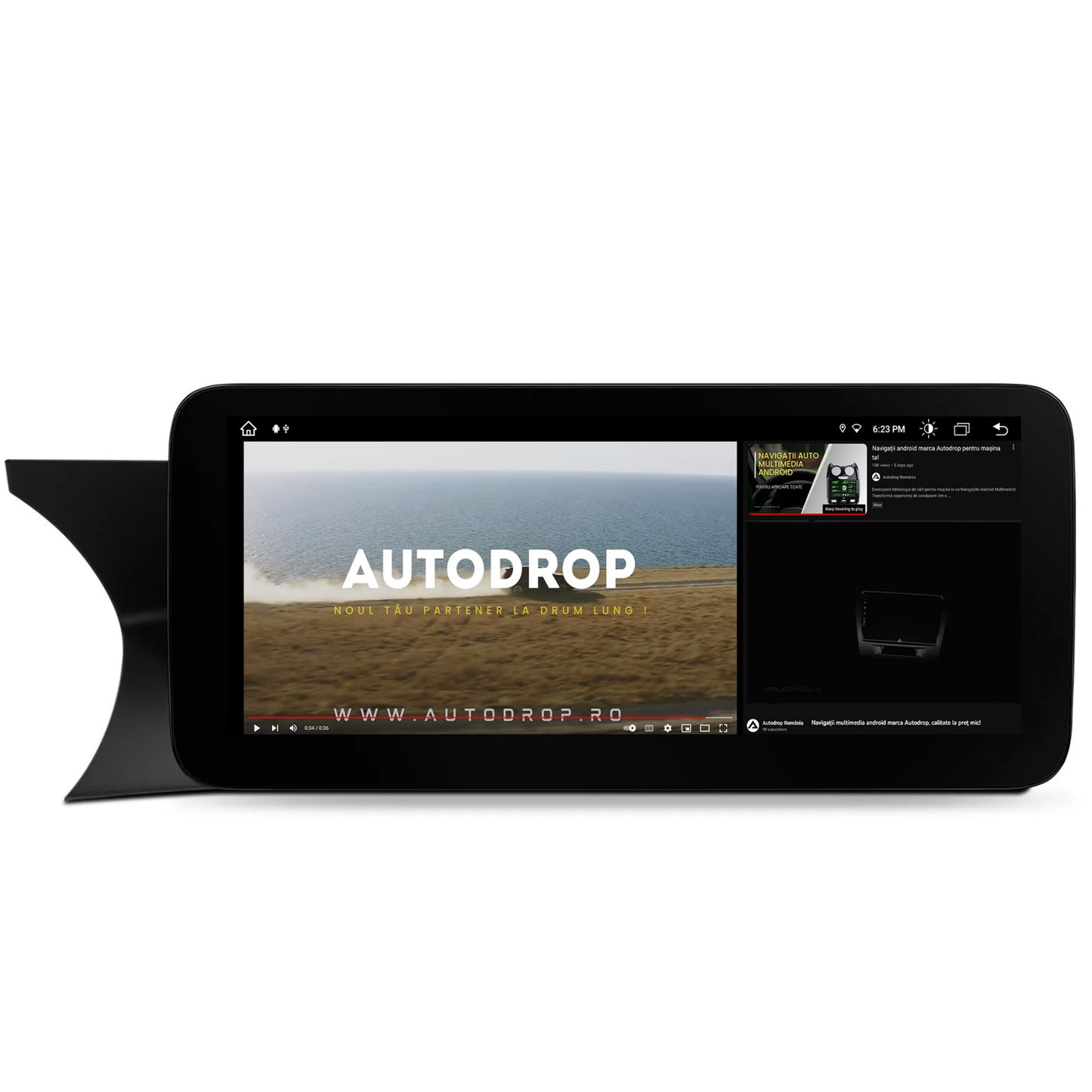 Navigatie Mercedes Benz C-Class W204 (2011-2014), NTG 4.5, Android 13, MB-Octacore, 8GB RAM + 256GB ROM, 12.3 Inch - AD-BGMB1200845+AD-BGRKITMB004