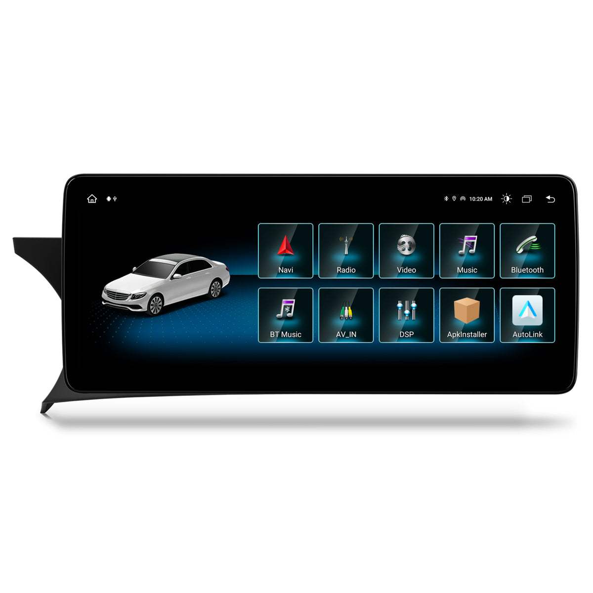 Navigatie Mercedes Benz C-Class W204 (2011-2014), NTG 4.5, Android 13, MB-Octacore, 8GB RAM + 256GB ROM, 12.3 Inch - AD-BGMB1200845+AD-BGRKITMB004