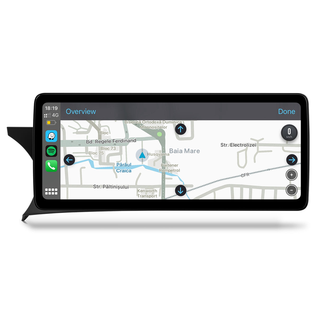 Navigatie Mercedes Benz C-Class W204 (2011-2014), NTG 4.5, Android 13, MB-Octacore, 8GB RAM + 256GB ROM, 12.3 Inch - AD-BGMB1200845+AD-BGRKITMB004