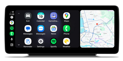 Navigatie Mercedes Benz C-Class W205 (2015-2018), Linux OS & OEM, NTG 5.0, CarPlay & Android Auto Wireless, MirrorLink, Camera AHD, 12.3 Inch - AD-BGMBLNX1250+AD-BGRKITMB005