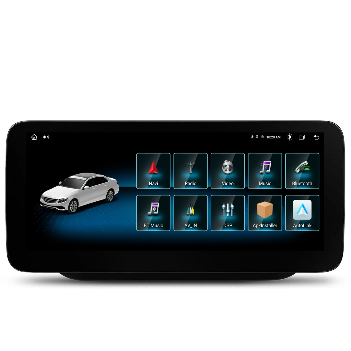 Navigatie Mercedes Benz C-Class W205 (2015-2018), NTG 5.0, Android 13, MB-Octacore, 8GB RAM + 256GB ROM, 12.3 Inch - AD-BGMB1200850+AD-BGRKITMB005