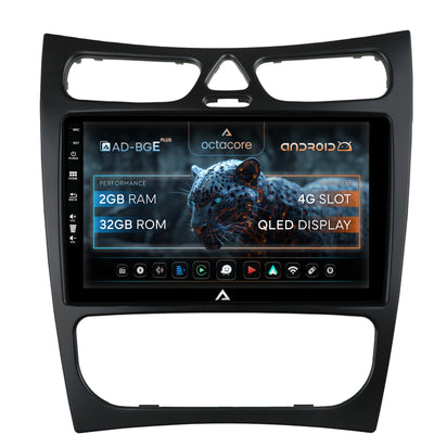 Navigatie Mercedes Benz CLK W209 (2000-2005) (2000-2005), Android, E-Octacore / 2GB RAM + 32GB ROM, 9 Inch - AD-BGE9002+AD-BGRKIT416V2