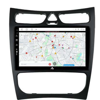 Navigatie Mercedes Benz CLK W209 (2000-2005) (2000-2005), Android, A-Octacore / 4GB RAM + 64GB ROM, 9 INCH - AD-BGA9004+AD-BGRKIT416V2