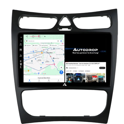 Navigatie Mercedes Benz CLK W209 (2000-2005) (2000-2005), Android, A-Octacore / 4GB RAM + 64GB ROM, 9 INCH - AD-BGA9004+AD-BGRKIT416V2