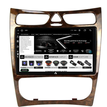 Navigatie Mercedes Benz CLK W209 (2000-2005), Android, Z-Octacore / 8GB RAM + 256GB ROM, 9 INCH - AD-BGZ9008+AD-BGRKIT416V4