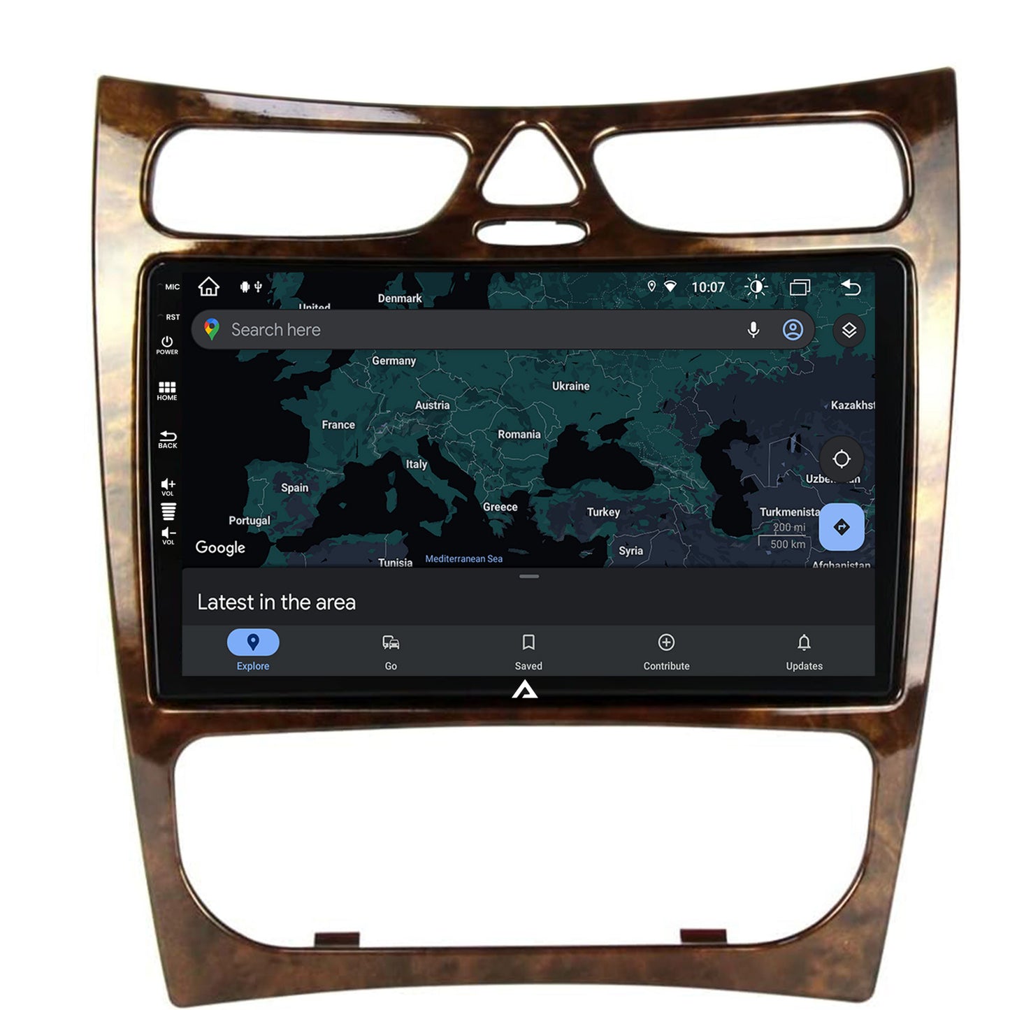 Navigatie Mercedes Benz CLK W209 (2000-2005), Android, Z-Octacore / 8GB RAM + 256GB ROM, 9 INCH - AD-BGZ9008+AD-BGRKIT416V4