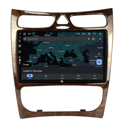 Navigatie Mercedes Benz CLK W209 (2000-2005), Android, Z-Octacore / 8GB RAM + 256GB ROM, 9 INCH - AD-BGZ9008+AD-BGRKIT416V4
