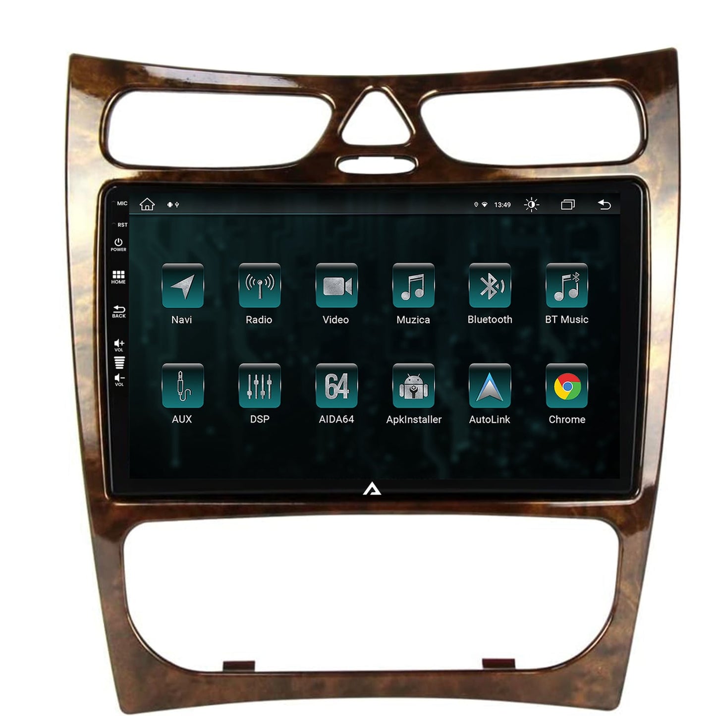 Navigatie Mercedes Benz CLK W209 (2000-2005), Android, Z-Octacore / 8GB RAM + 256GB ROM, 9 INCH - AD-BGZ9008+AD-BGRKIT416V4
