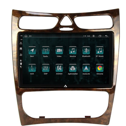 Navigatie Mercedes Benz CLK W209 (2000-2005), Android, Z-Octacore / 8GB RAM + 256GB ROM, 9 INCH - AD-BGZ9008+AD-BGRKIT416V4