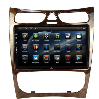 Navigatie Mercedes Benz CLK W209 (2000-2005), Android, E-Octacore / 2GB RAM + 32GB ROM, 9 Inch - AD-BGE9002+AD-BGRKIT416V4
