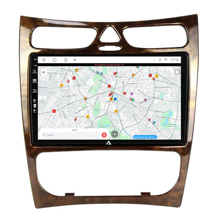 Navigatie Mercedes Benz CLK W209 (2000-2005), Android, E-Octacore / 2GB RAM + 32GB ROM, 9 Inch - AD-BGE9002+AD-BGRKIT416V4