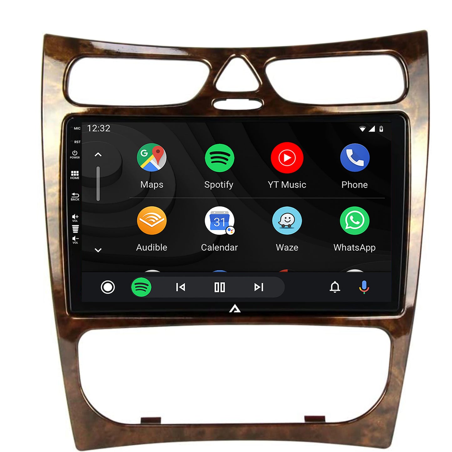 Navigatie Mercedes Benz CLK W209 (2000-2005), Android, P-Octacore / 2GB RAM + 32GB ROM, 9 Inch - AD-BGP9002+AD-BGRKIT416V4