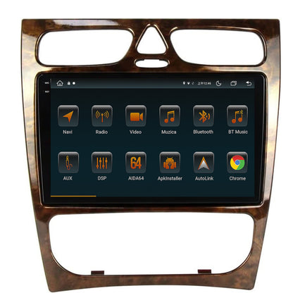 Navigatie Benz C Class (W203) (2002-2004), Android, V-Octacore / 4GB RAM + 64GB ROM, 9.5 Inch - AD-BGV9004+AD-BGRKIT416V3