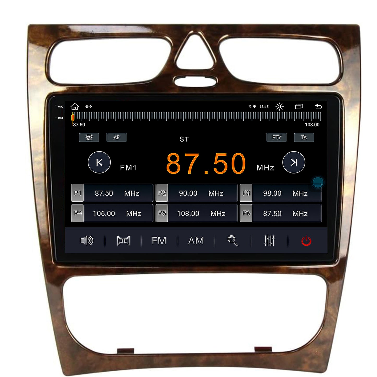Navigatie Benz C Class (W203) (2002-2004), Android, V-Octacore / 4GB RAM + 64GB ROM, 9.5 Inch - AD-BGV9004+AD-BGRKIT416V3