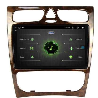 Navigatie Benz C Class (W203) (2002-2004), Android, V-Octacore / 4GB RAM + 64GB ROM, 9.5 Inch - AD-BGV9004+AD-BGRKIT416V3