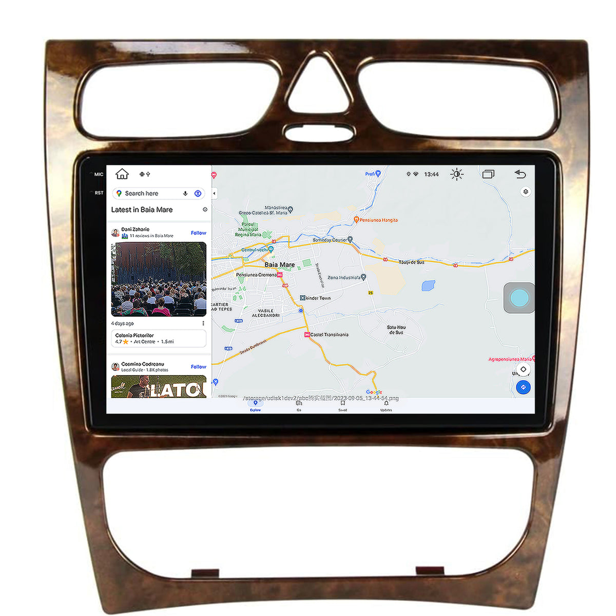 Navigatie Benz C Class (W203) (2002-2004), Android, V-Octacore / 4GB RAM + 64GB ROM, 9.5 Inch - AD-BGV9004+AD-BGRKIT416V3