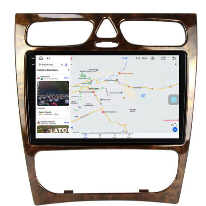 Navigatie Benz C Class (W203) (2002-2004), Android, V-Octacore / 4GB RAM + 64GB ROM, 9.5 Inch - AD-BGV9004+AD-BGRKIT416V3
