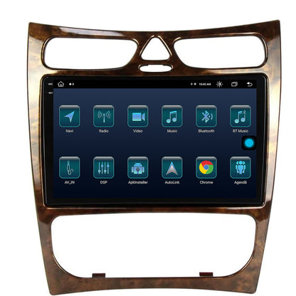Navigatie Mercedes Benz CLK W209 (2000-2005), Android, X-Octacore / 8GB RAM + 256GB ROM, 9.5 Inch - AD-BGX9008+AD-BGRKIT416V4