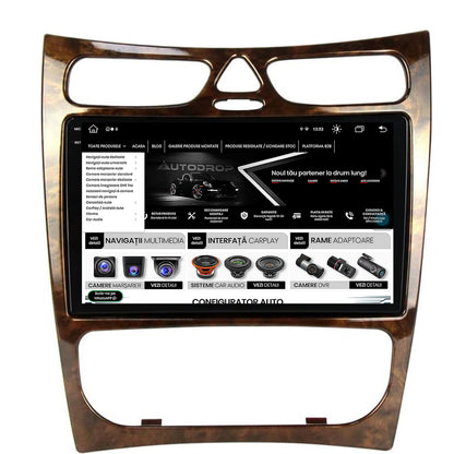 Navigatie Mercedes Benz CLK W209 (2000-2005), Android, X-Octacore / 8GB RAM + 256GB ROM, 9.5 Inch - AD-BGX9008+AD-BGRKIT416V4