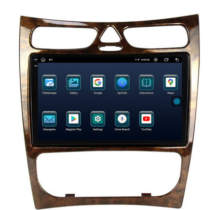 Navigatie Mercedes Benz CLK W209 (2000-2005), Android, X-Octacore / 8GB RAM + 256GB ROM, 9.5 Inch - AD-BGX9008+AD-BGRKIT416V4