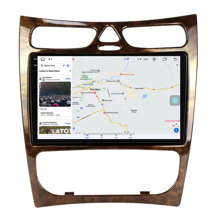 Navigatie Mercedes Benz CLK W209 (2000-2005), Android, X-Octacore / 8GB RAM + 256GB ROM, 9.5 Inch - AD-BGX9008+AD-BGRKIT416V4