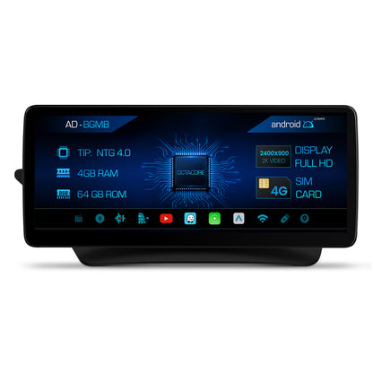 Navigatie Mercedes Benz E-Class C207 (2009-2012), NTG 4.0, Android 13, MB-Octacore, 4GB RAM + 64GB ROM, 12.3 Inch - AD-BGMB1200440+AD-BGRKITMB010