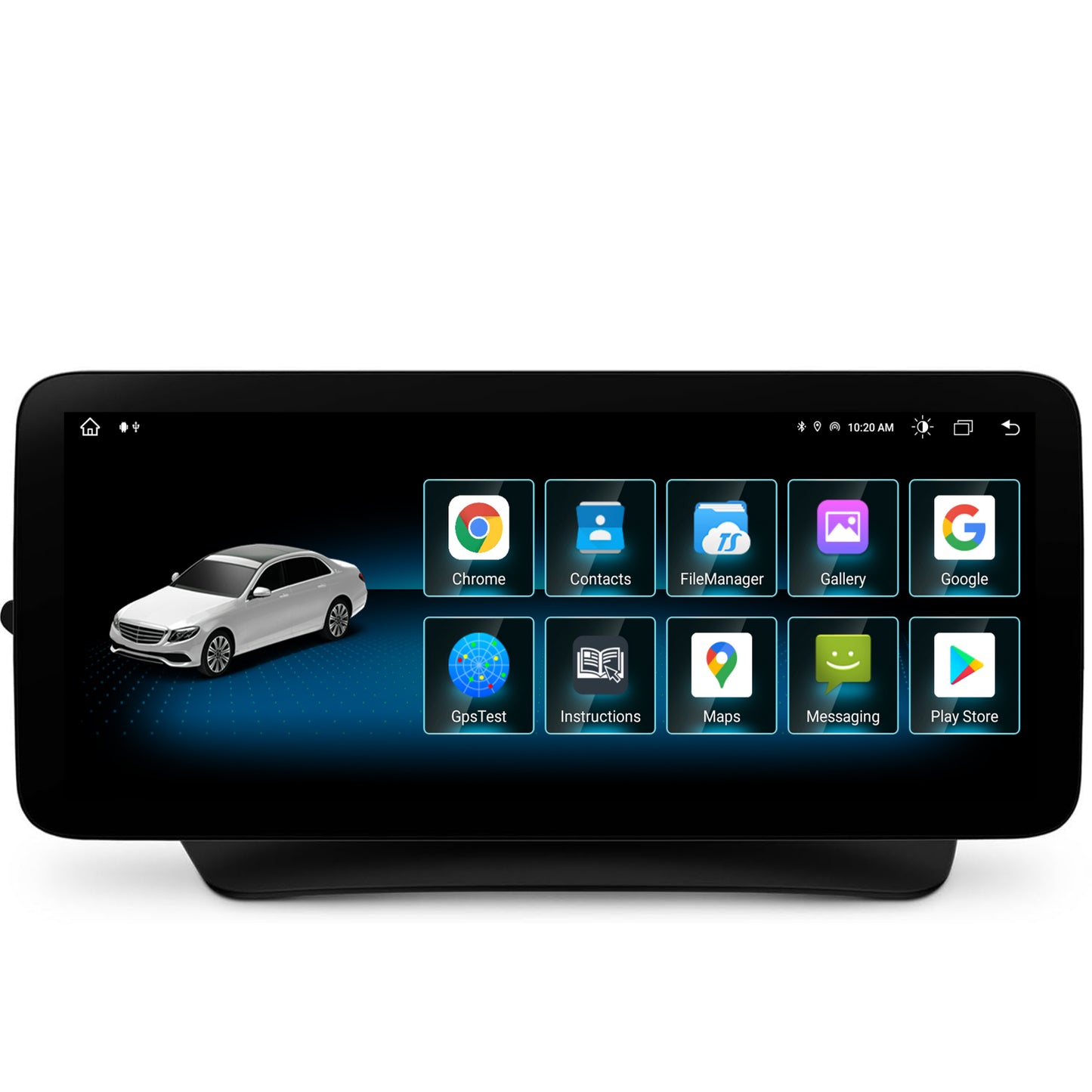 Navigatie Mercedes Benz E-Class C207 (2009-2012), NTG 4.0, Android 13, MB-Octacore, 8GB RAM + 256GB ROM, 12.3 Inch - AD-BGMB1200840+AD-BGRKITMB010