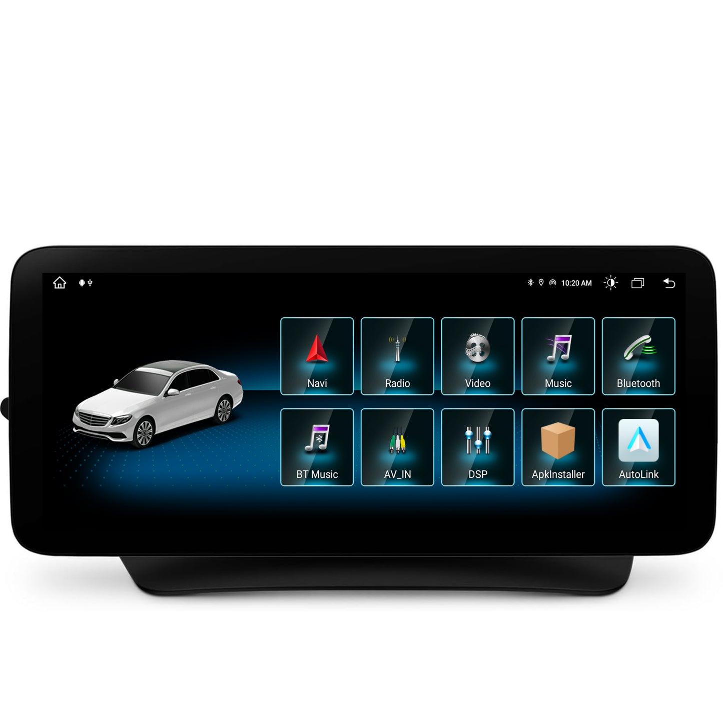 Navigatie Mercedes Benz E-Class C207 (2009-2012), NTG 4.0, Android 13, MB-Octacore, 8GB RAM + 256GB ROM, 12.3 Inch - AD-BGMB1200840+AD-BGRKITMB010