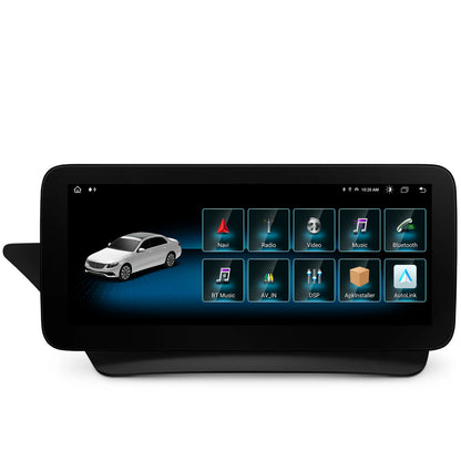 Navigatie Mercedes Benz E-Class C207 (2013-2014), NTG 4.5, Android 13, MB-Octacore, 8GB RAM + 256GB ROM, 12.3 Inch - AD-BGMB1200845+AD-BGRKITMB010