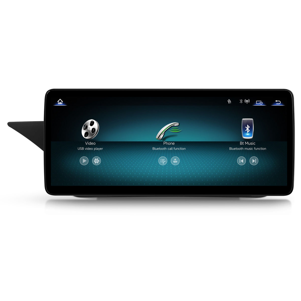 Navigatie Mercedes Benz E-Class W212 (2015-2016), Linux OS & OEM, NTG 5.0, CarPlay & Android Auto Wireless, MirrorLink, Camera AHD, 12.3 Inch - AD-BGMBLNX1250+AD-BGRKITMB009