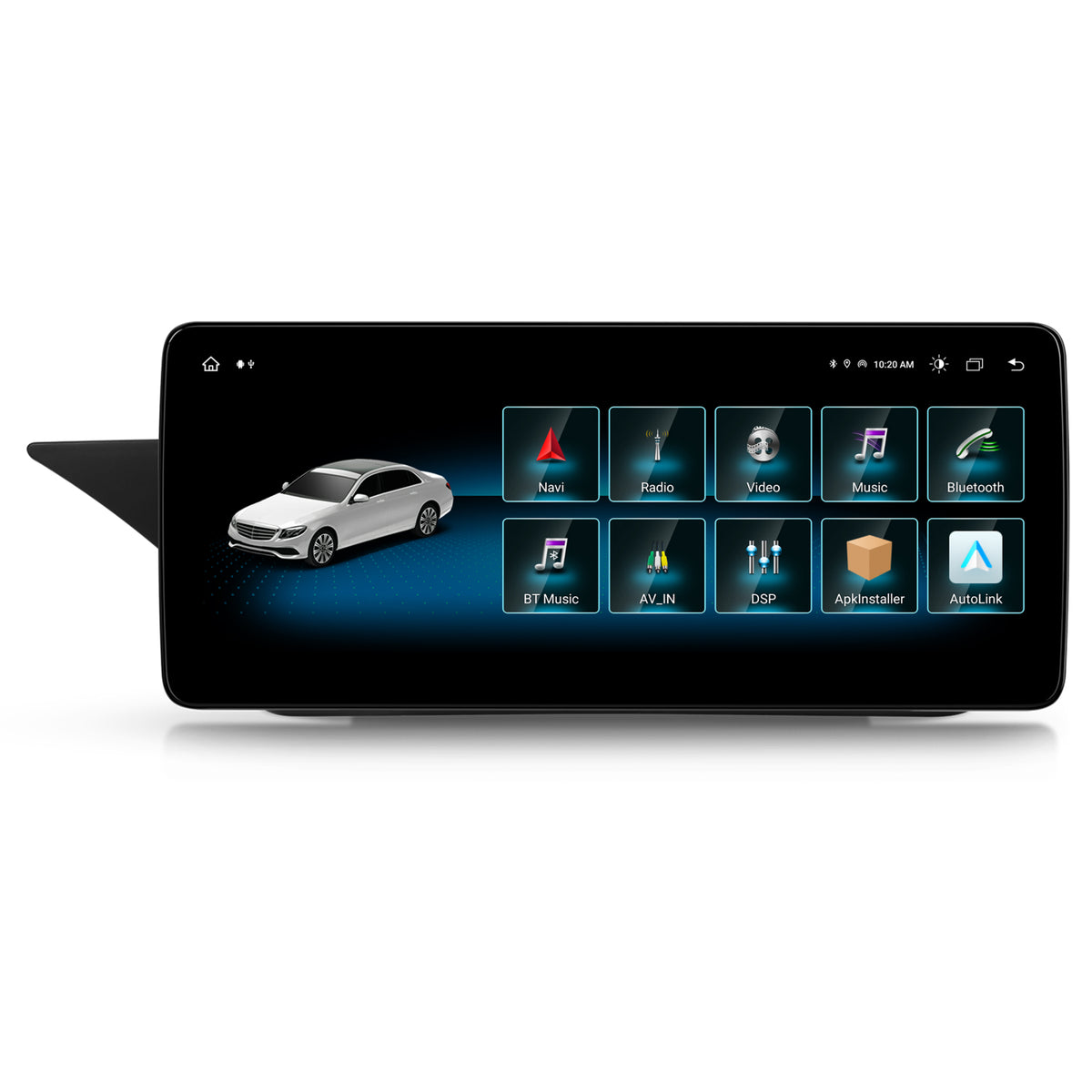 Navigatie Mercedes Benz E-Class W212 (2015-2016), NTG 5.0, Android 13, MB-Octacore, 4GB RAM + 64GB ROM, 12.3 Inch - AD-BGMB1200450+AD-BGRKITMB009