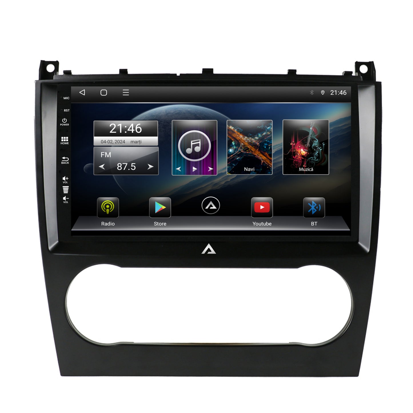 Navigatie Mercedes Benz G-Class W463 (2009-2012), Android, E-Octacore / 2GB RAM + 32GB ROM, 9 Inch - AD-BGE9002+AD-BGRKIT414v2