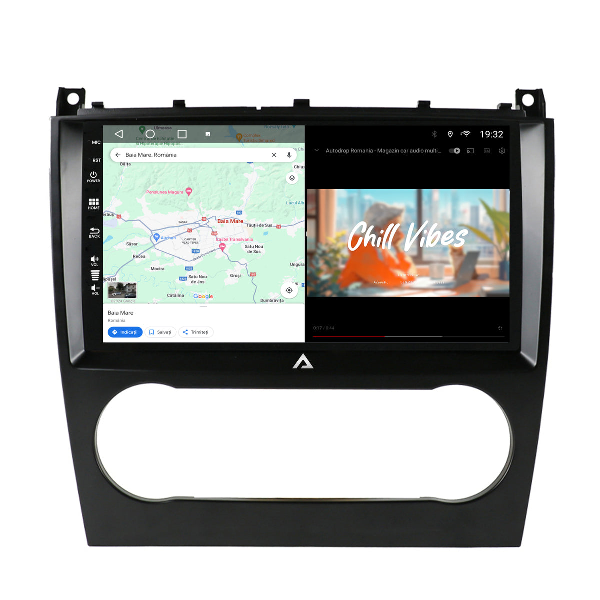Navigatie Mercedes Benz G-Class W463 (2009-2012), Android, A-Octacore / 4GB RAM + 64GB ROM, 9 INCH - AD-BGA9004+AD-BGRKIT414v2