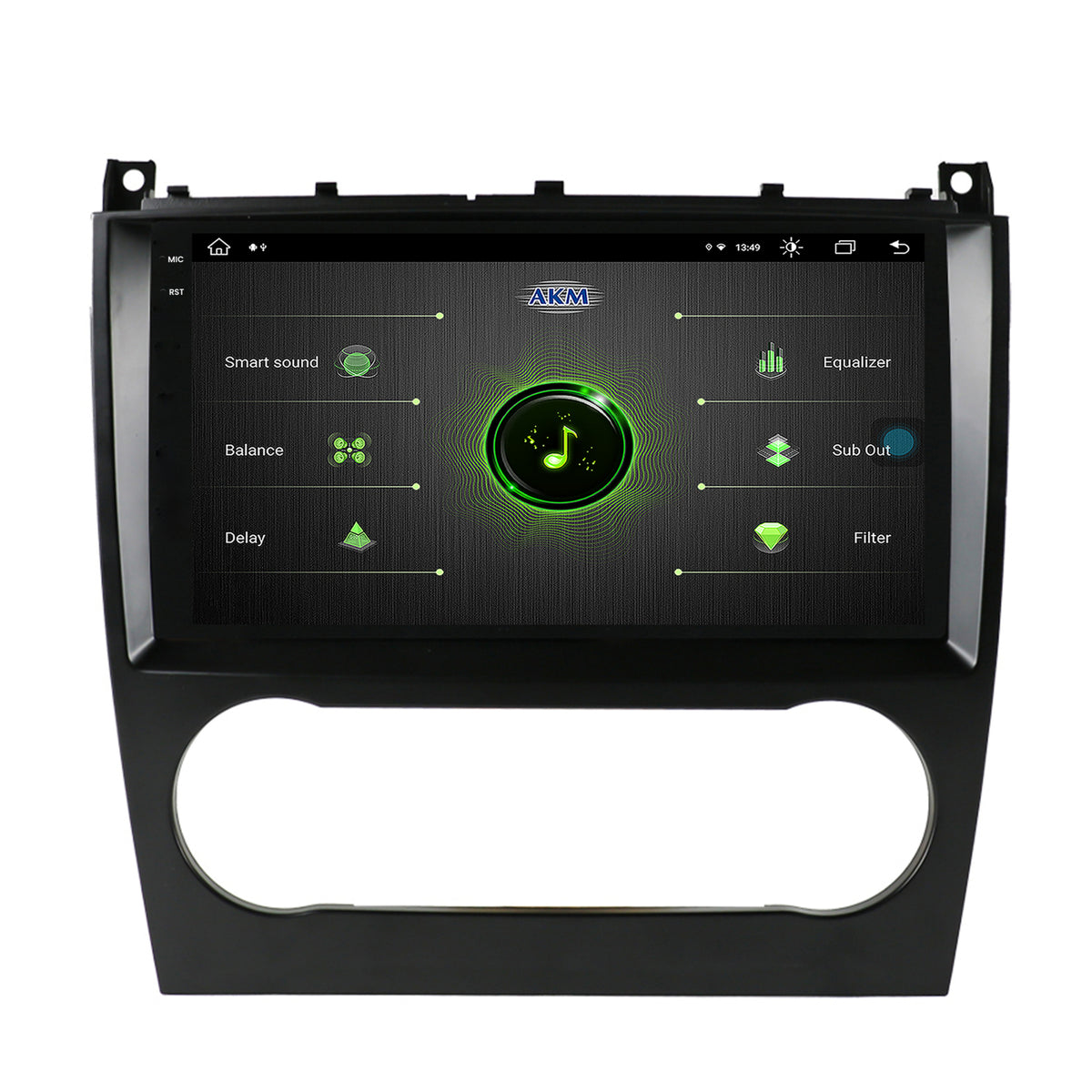 Navigatie Mercedes Benz G-Class W463 (2009-2012), Android, X-Octacore / 8GB RAM + 256GB ROM, 9.5 Inch - AD-BGX9008+AD-BGRKIT414v2