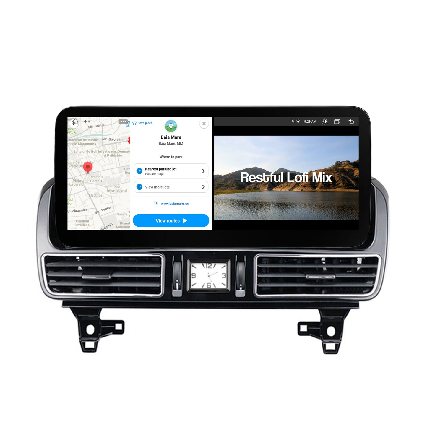 Navigatie Mercedes Benz GLE W166 / GLS X166 (2016-2018), NTG 5.0, Android 13, MB-Octacore, 4GB RAM + 64GB ROM, 12.3 Inch - AD-BGMB1200450+AD-BGRKITMB017