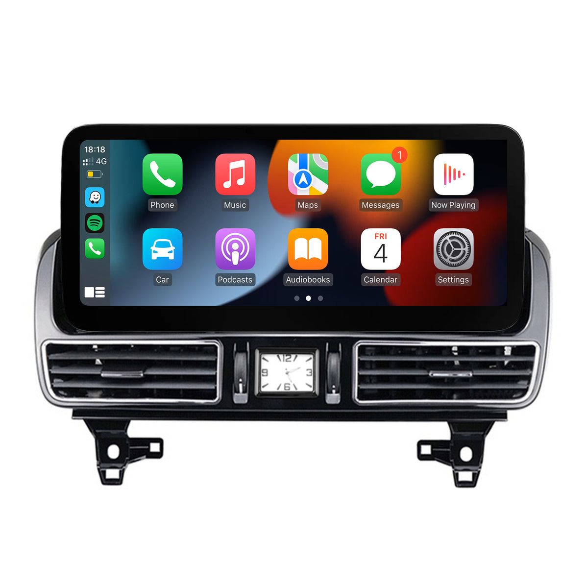 Navigatie Mercedes Benz GLE W166 / GLS X166 (2016-2018), Linux OS & OEM, NTG 5.0, CarPlay & Android Auto Wireless, MirrorLink, Camera AHD, 12.3 Inch - AD-BGMBLNX1250+AD-BGRKITMB017
