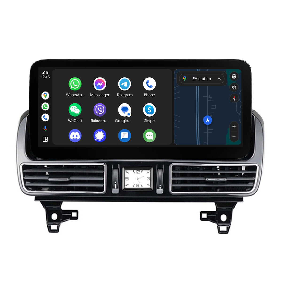 Navigatie Mercedes Benz GLE W166 / GLS X166 (2016-2018), Linux OS & OEM, NTG 5.0, CarPlay & Android Auto Wireless, MirrorLink, Camera AHD, 12.3 Inch - AD-BGMBLNX1250+AD-BGRKITMB017
