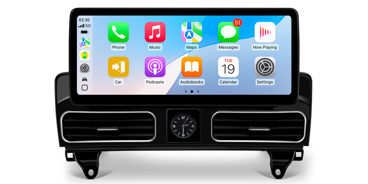 Navigatie Mercedes Benz GLE W166 / GLS X166 (2016-2018), Linux OS & OEM, NTG 5.0, CarPlay & Android Auto Wireless, MirrorLink, Camera AHD, 12.3 Inch - AD-BGMBLNX1250+AD-BGRKITMB017