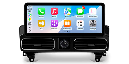 Navigatie Mercedes Benz GLE W166 / GLS X166 (2016-2018), Linux OS & OEM, NTG 5.0, CarPlay & Android Auto Wireless, MirrorLink, Camera AHD, 12.3 Inch - AD-BGMBLNX1250+AD-BGRKITMB017