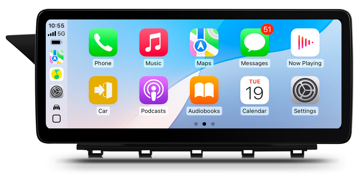 Navigatie Mercedes Benz GLK X204 (2008-2012), Linux OS & OEM, NTG 4.0, CarPlay & Android Auto Wireless, MirrorLink, Camera AHD, 12.3 Inch - AD-BGMBLNX1240+AD-BGRKITMB006