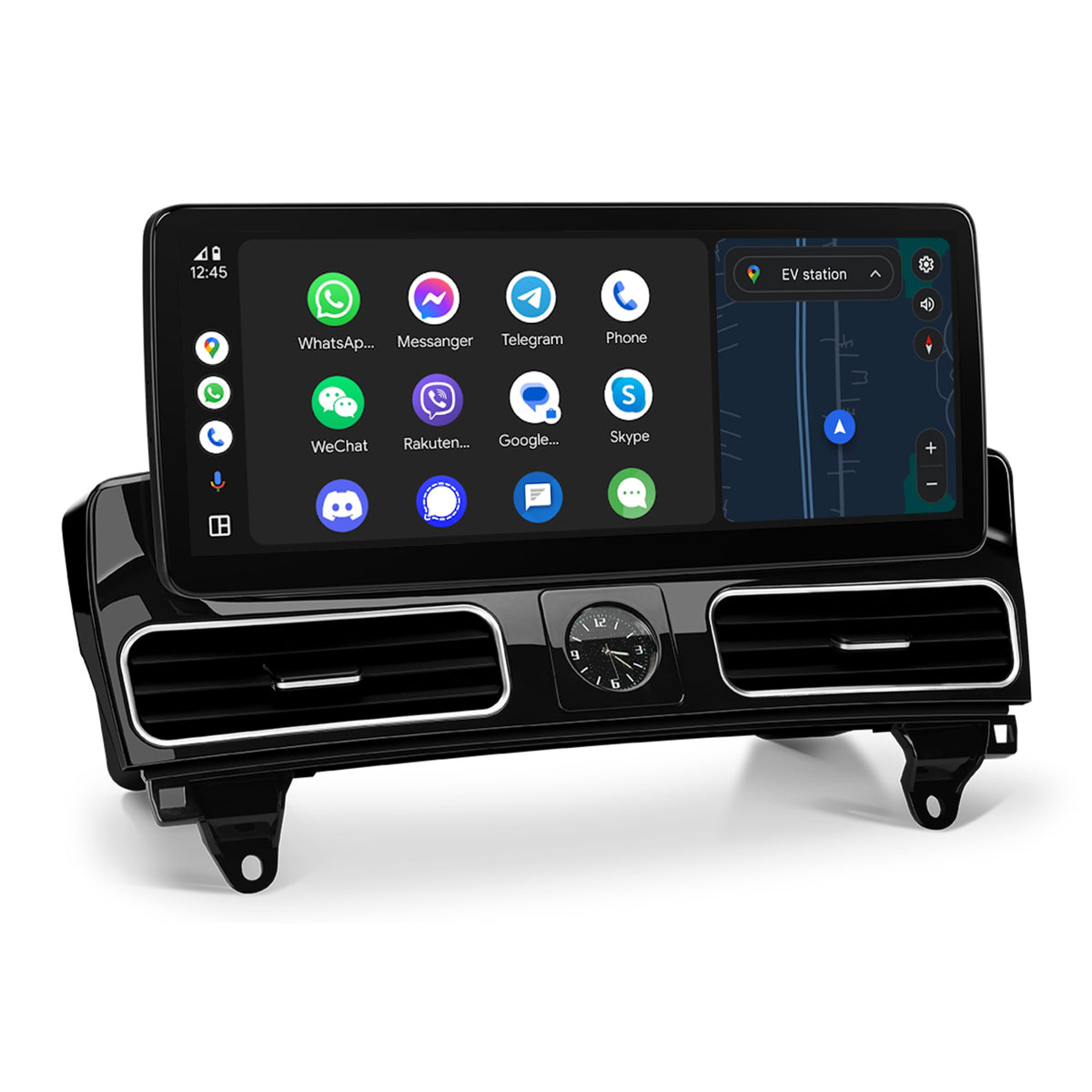Navigatie Mercedes Benz ML/GL W166 X166 (2012-2015), Linux OS & OEM, NTG 4.5, CarPlay & Android Auto Wireless, MirrorLink, Camera AHD, 12.3 Inch - AD-BGMBLNX1245+AD-BGRKITMB016