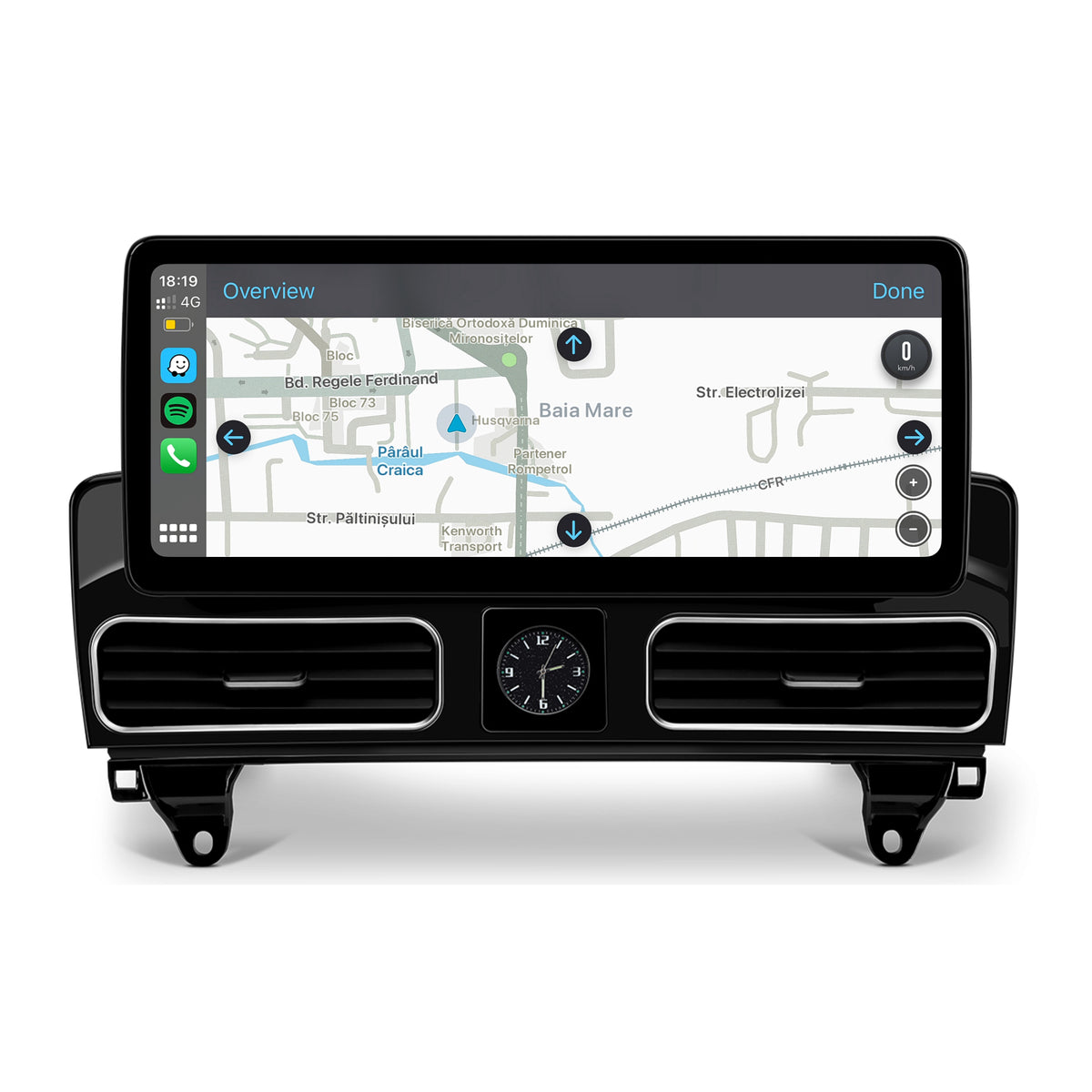 Navigatie Mercedes Benz ML/GL W166 X166 (2012-2015), Linux OS & OEM, NTG 4.5, CarPlay & Android Auto Wireless, MirrorLink, Camera AHD, 12.3 Inch - AD-BGMBLNX1245+AD-BGRKITMB016
