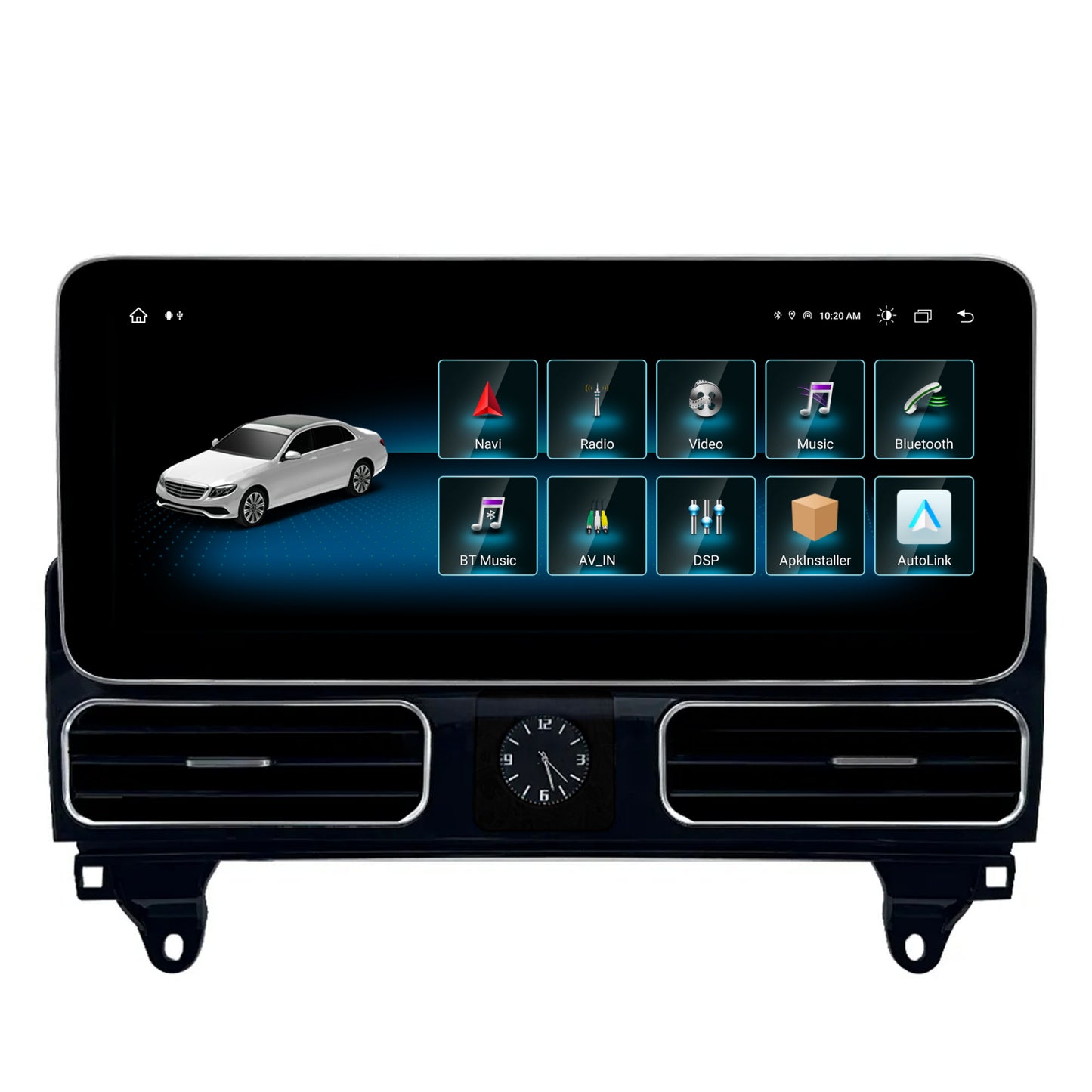 Navigatie Mercedes Benz ML/GL W166 X166 (2012-2015), NTG 4.5, Android 13, MB-Octacore, 4GB RAM + 64GB ROM, 12.3 Inch - AD-BGMB1200445+AD-BGRKITMB016