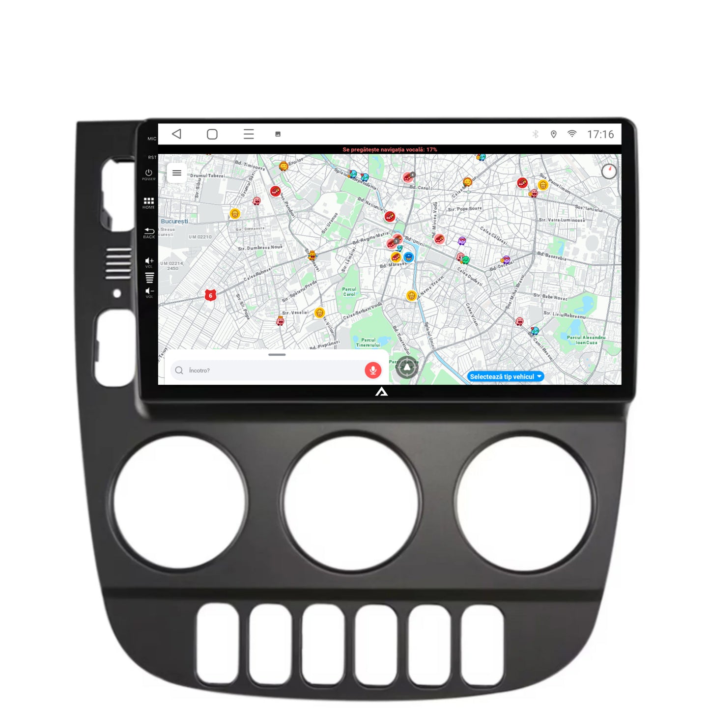 Navigatie Mercedes Benz ML W163 (1998-2005), Android, E-Octacore / 2GB RAM + 32GB ROM, 9 Inch - AD-BGE9002+AD-BGRKIT405V3