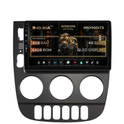 Navigatie Mercedes Benz ML W163 (1998-2005), Android, A-Octacore / 4GB RAM + 64GB ROM, 9 Inch - AD-BGRKIT405V3