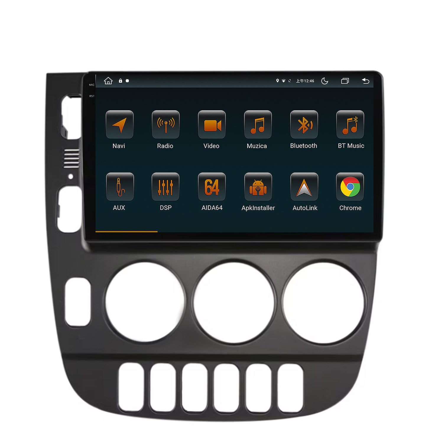 Navigatie Mercedes Benz ML W163 (1998-2005), Android, V-Octacore / 4GB RAM + 64GB ROM, 9.5 Inch - AD-BGV9004+AD-BGRKIT405V2