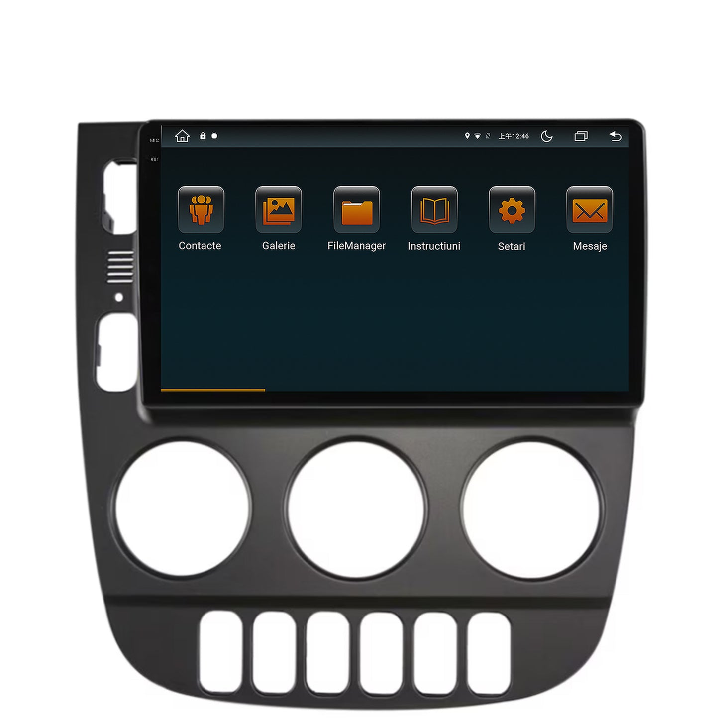 Navigatie Mercedes Benz ML W163 (1998-2005), Android, V-Octacore / 4GB RAM + 64GB ROM, 9.5 Inch - AD-BGV9004+AD-BGRKIT405V3